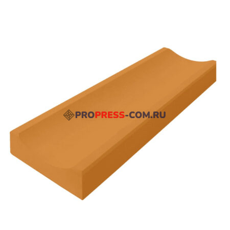Фото 19 - Лоток Водоотливной ProPress 50х16х5 см (бетонный) Оранжевый